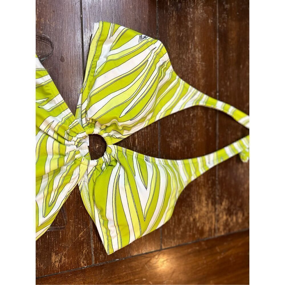 Michael Kors Zebra Print Cutout Swimsuit - Picture 4 of 7